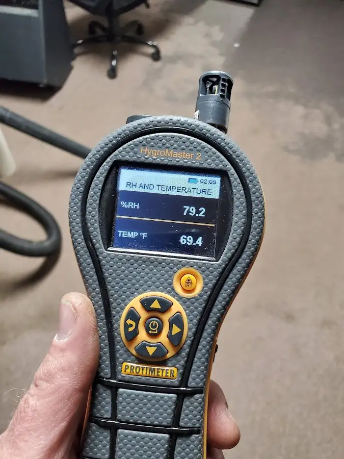 Moisture meter humidity assessment for Fire & Smoke Damage Restoration in Citrus Park